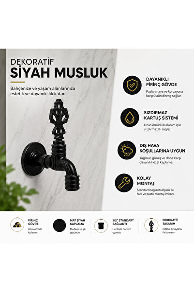 NSK Osmanlı Musluğu N2430202 | Nostaljik Tasarım, Klasik Çeşme