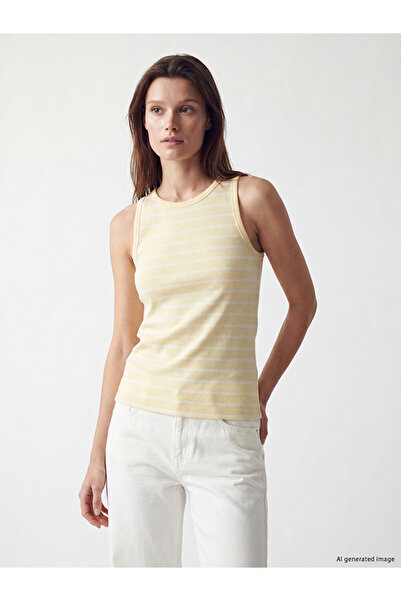 LC Waikiki Crew Neck Striped Women's Tank Top