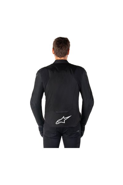 Alpinestars T-JAWS V4 WP Korumalı Motosiklet Montu Siyah Beyaz