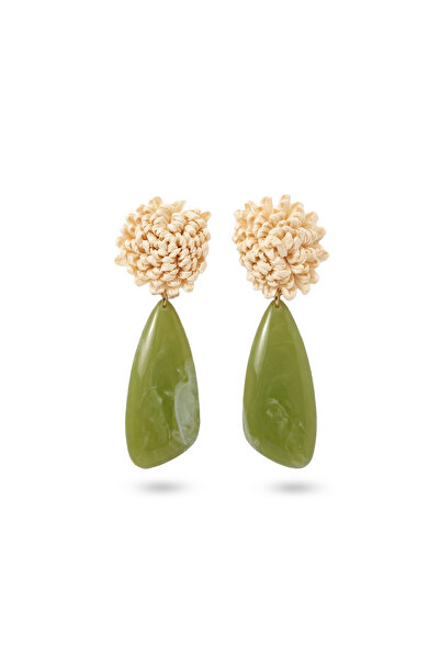 Charmist Bone Straw Earrings
