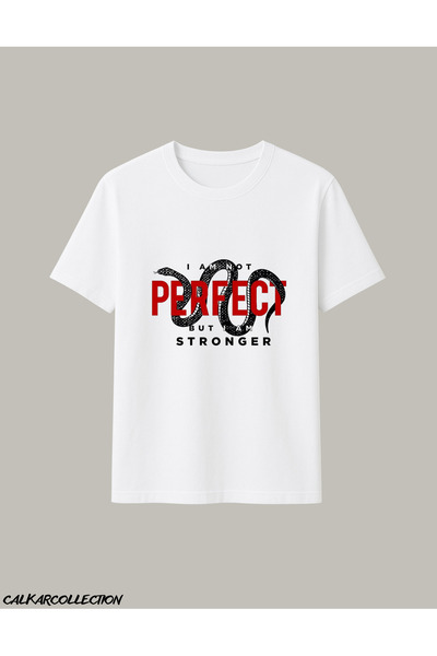 CALKARCOLLECTION تي شيرت كبير الحجم للجنسين من Not Perfect