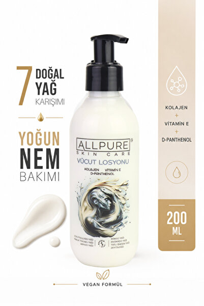 ALLPURE Body Lotion (Firming Intensive Body Moisturizer with 200ml Collagen a...