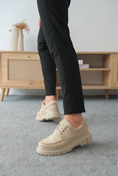 KUBACK Legend is back Kb-X6 Kuback Beige Suede Casual Men's Shoes