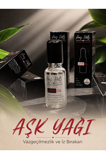 Ares Hills %100 Doğal Aşk Yağı ( Vazgeçilmezlik Ve İz Bırakan )