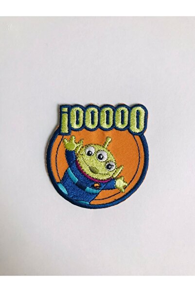 Toy Story Ütü Ile Yapışan Dokuma Arma Yama Oyuncak Hikayesi Yeşil Adam Alien ...
