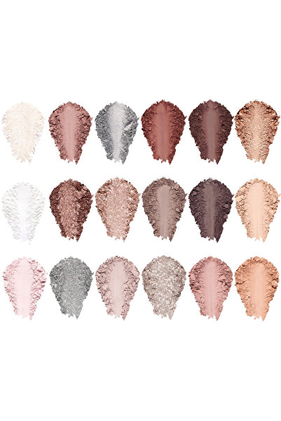 lykd 18'li Far Paleti-956 Nude Edge (12 Mat Ton -6 Işıltılı Ton)