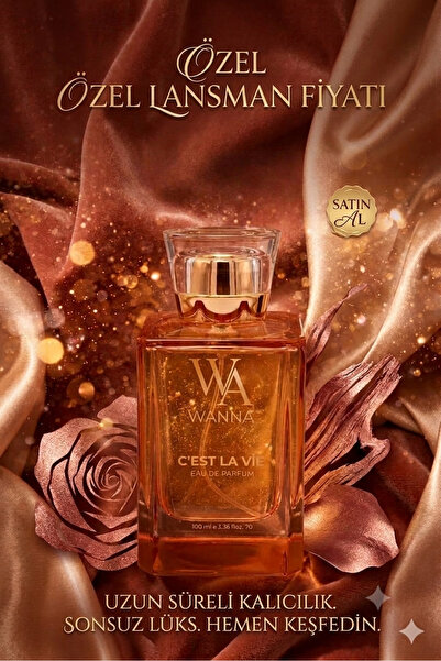 WANNA Chest La Vie 100 ml EDP Kadın Parfüm – Kalıcı & Yoğun Tatlı Çiçeksi Koku