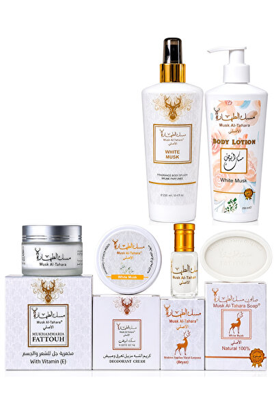 MUSK AL TAHARA White Musk Set 6 Items