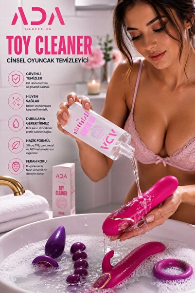 Ada Marketing Cinsel Oyuncak Temizleyici 250 ML - Tüm Ürünler İçin Uygundur
