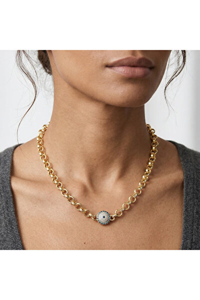 Rüzgar Alaz Tektop Evil Eye Necklace