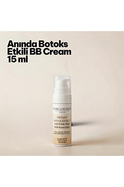 Pure Lounch Anında Botoks ve Kapatıcı Etkili BB Krem 15 ml