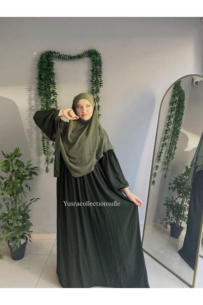 Yüsra Collection Set de 2 rochii Liza și suflă scurtă