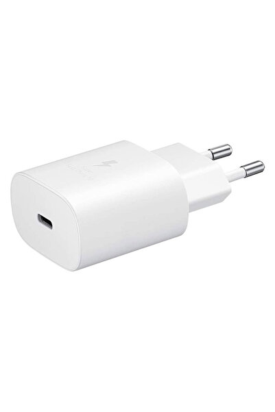 Samsung EP-TA800N Type C Hızlı Şarj Adaptörü (25W) Beyaz