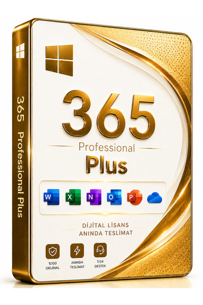 Kuzgun Ticaret Office365 Professional Plus Dijital Lisans Üyeliği 5 Cihaz Kul...