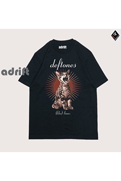 Adrift Y2K Unisex Harajuka Deftones Unisex Oversize Kalıp Tişört