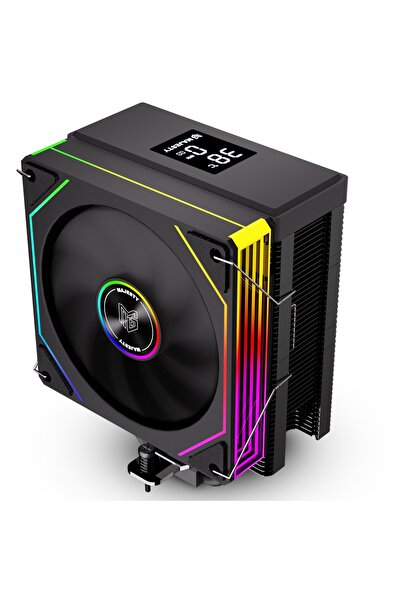 majesty Argb Air Cooled Processor Cooler |   6 Heat Pipes |   Digital Screen ...