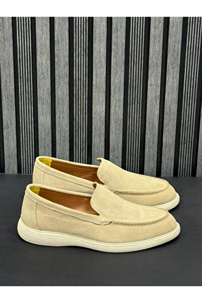 Greyybull Shoes μπεζ δερμάτινα ανδρικά παπούτσια από σουέντ
