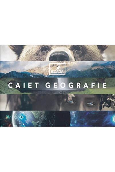 Ecada Caiet Geografie A4 24 file orizontal