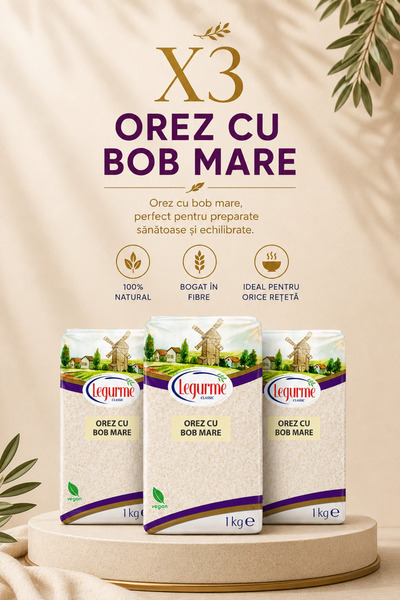 Legurme Long Grain Rice 1kg x3