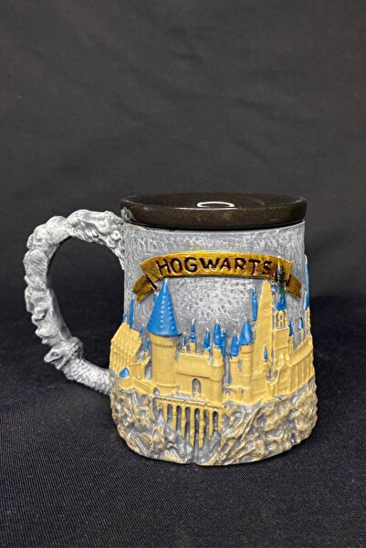 Kingdom of 3D Harry Potter Hogwarts Temalı Kupa, Harry Potter Hediyelik 3D Kupa