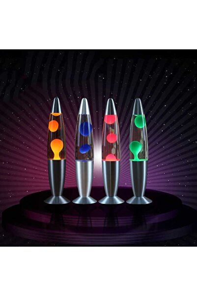Hediye Vakti Dekoratif Lav Lamba - Lava Lamp Büyük Boy 41 Cm