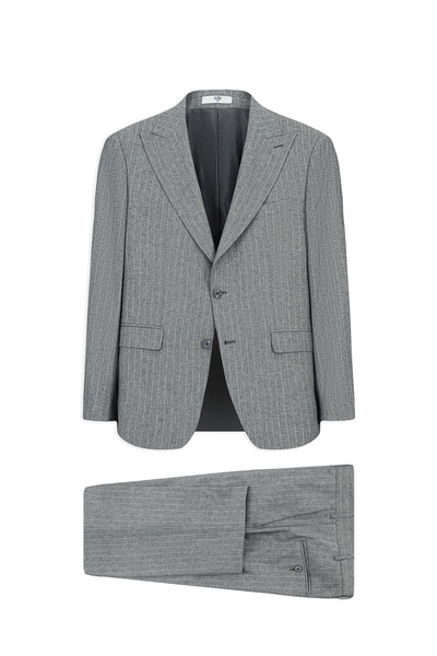 Kiğılı 6 Drop Regular Fit Standard Cut Pointed Collar Striped Suit