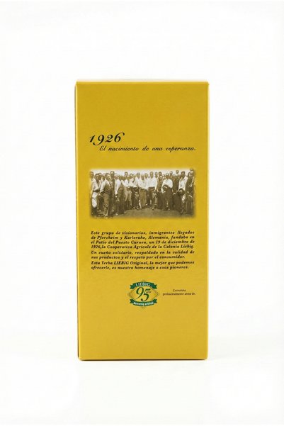 LIEBIG Yerba Mate Tea Premium - Low Dust (With Stems) - 500g