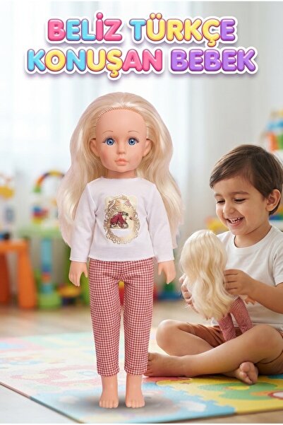 Tıfıl Toys Beliz Wedding Türke Konuşan Bebek 36 cm - Türkçe Etkileşimli Eğiti...