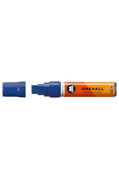 Molotow 627HS One4All Düz Uç Akrilik Marker Kalem 15 mm True Blue 204