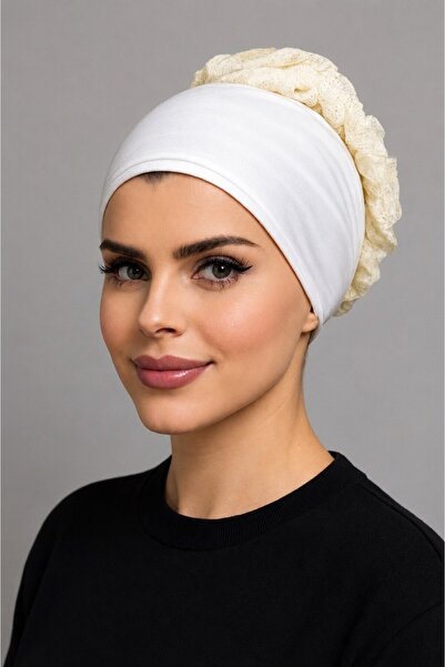 Generic Brand Ruffle Bonnet Hijab Bonnet