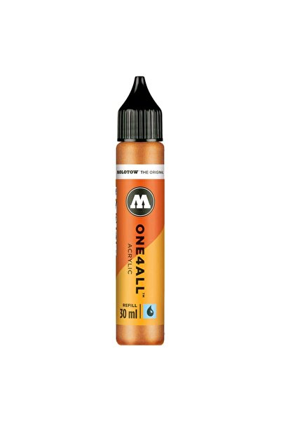 Molotow One4All Akrilik Mürekkep Refill 30 ml Metallic Gold 228