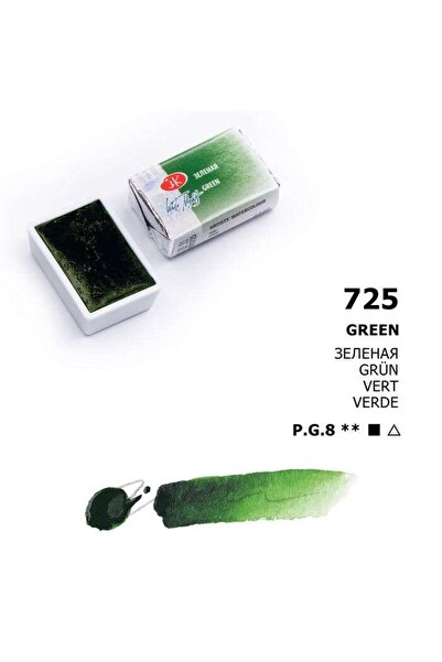 Genel Markalar White Nights Extra-Fine Tam Tablet Sulu Boya 2.5 ml Green 725