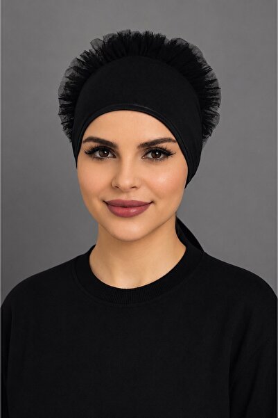 ALDAIYR Ruffle Bonnet Hijab Bonnet