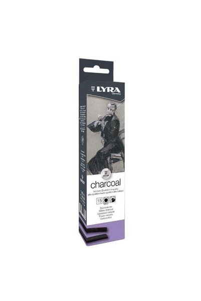 LYRA Medium Charcoal Doğal Füzen 5-6 mm 15’li
