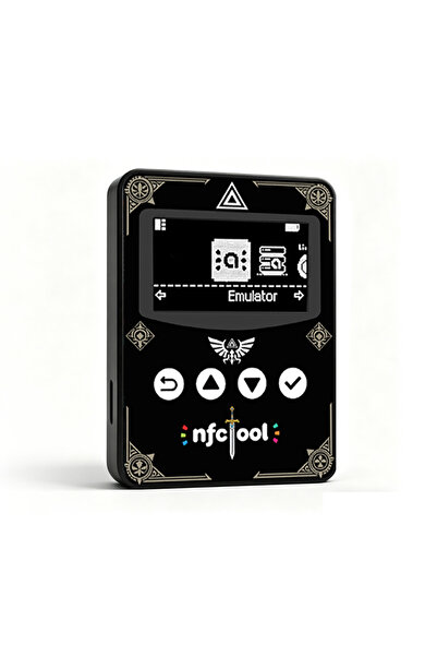 Choice1 Black New NFC Tool Smart Emulator Custom Screen For Amiibo IC/NTAG215...
