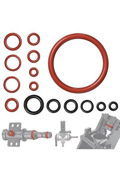 Choice Accessories Resistant High Temperature Silicone O Ring Seal Kit Silico...
