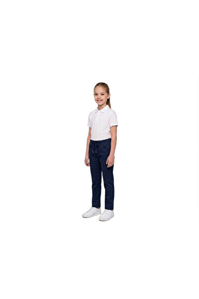ERDEM KIDS Pantaloni de școală unisex pentru băieți și fete, cu talie elastic...