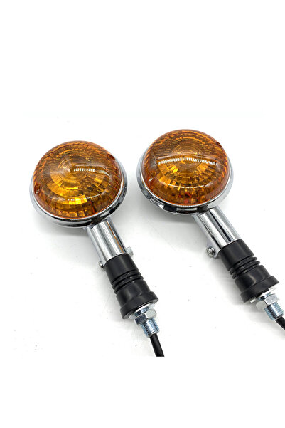 Choice 2 pcs Motorcycle Turn Signal Light Lamp For Yamaha XV400 XV650 XV1100 ...