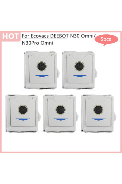 Choice1 5pcs Replacement N30 Omni Dust Bags Sweeping Robot Vacuum Cleaner For...
