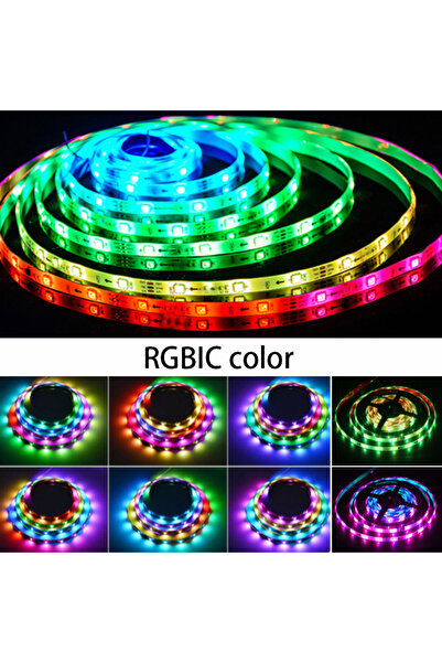 Choice3 5m TUYA WiFi control RGBIC color TUYA LED Strip Light Smart Wifi RGBI...