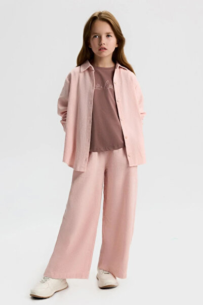 HAUSEkids 8-14 години Ayra Royal комплект от 3 части за момичета - розов