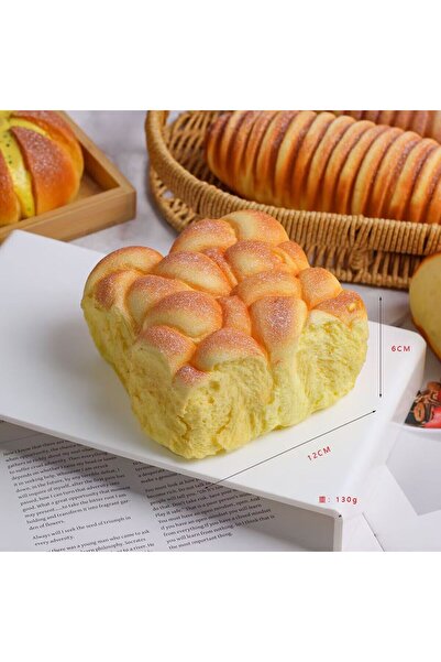 Choice1 square 1PCS Cartoon Bread Decompression Model Slow Rebound Pinch Coco...