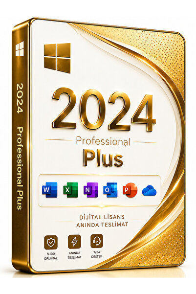 AyrStore Office2024 Pro Plus Dijital Lisans Anahtarı Kalıcı Key Ömür Boyu Kul...