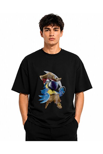 Inscriptie Tricou Unisex Bumbac Premium Casual " Papagal pirat "