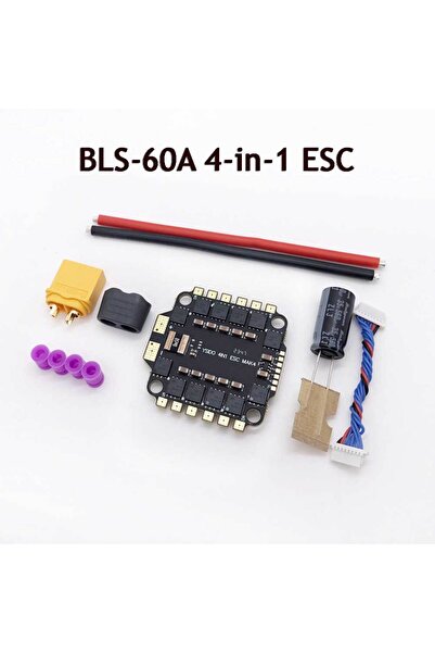 Choice وحدة تحكم إلكترونية 4 في 1 BLS-60A من YSIDO بدون فرشاة 4 في 1 ESC 50A ...