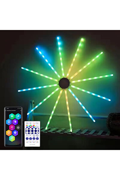 SHENZHITECH إضاءة ذكية بـ 96 مصباح LED RGB، 112 مصباح LED/96 مصباح LED، أضواء...