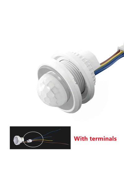 Choice AC 85-265V Double Adjustable Delay PIR Sensor Detector Smart Switch LE...