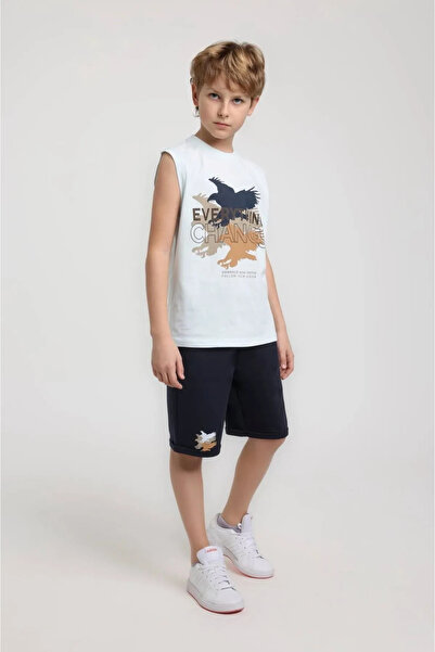 HAUSEkids 5-14 Years Old Phoenix Doren Boys' Suit - Navy Blue