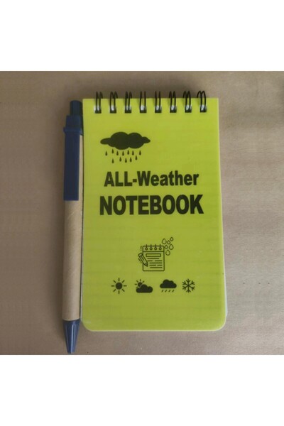 Choice BJB-1 yellow Waterproof Pocket Notebook Tactical All Weather Pocket No...