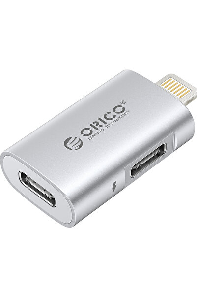 Choice Orico Silver ORICO USB C OTG Adapter 27W Charging Data Transfer Audio ...